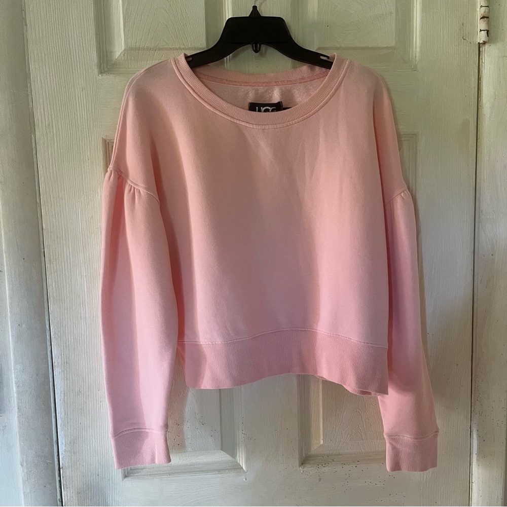 UGG Women’s Tenley Crewneck Dolman Sleeve Soft Sweatshirt Color Pink Size Small.